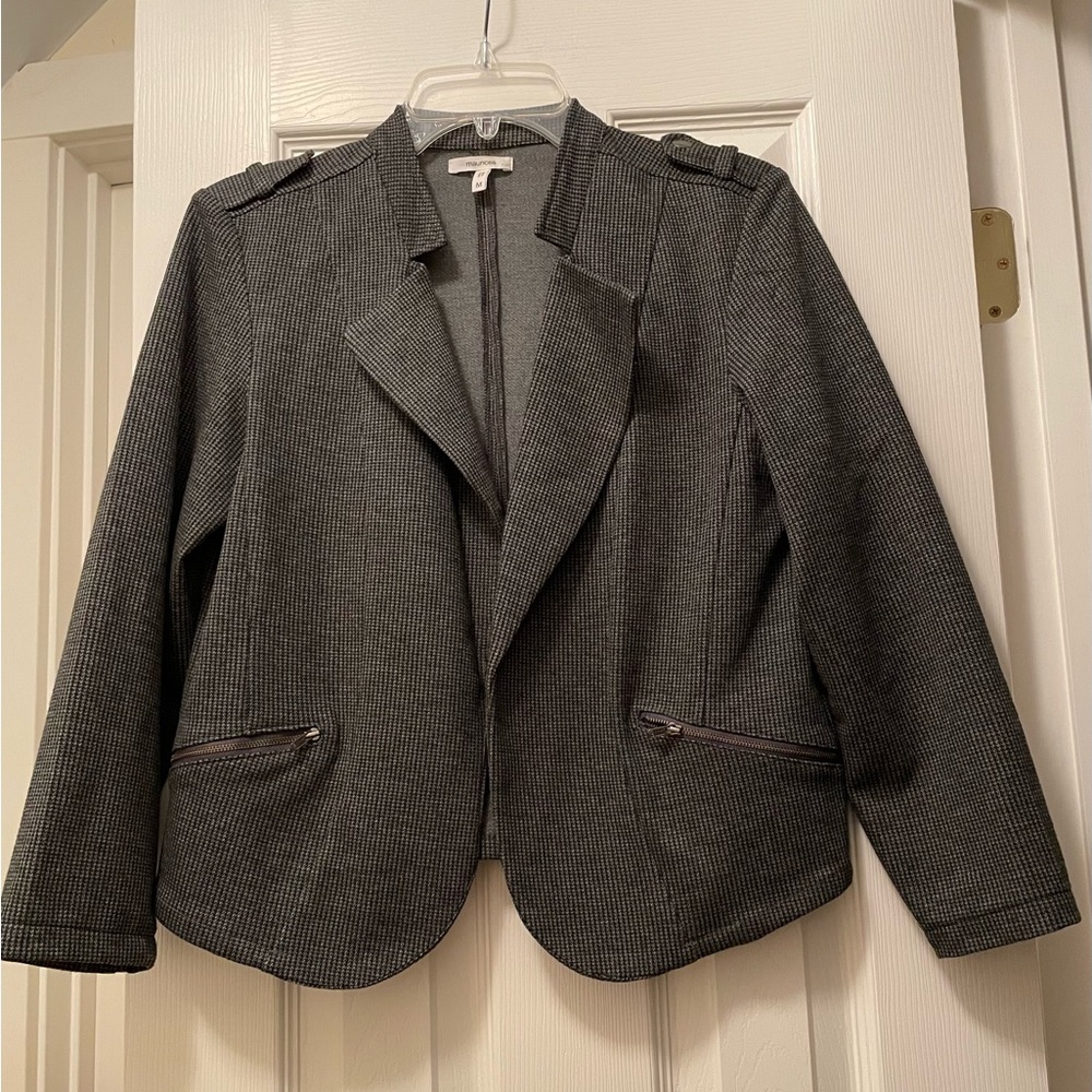 Maurices Charcoal Blazer Jacket